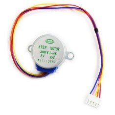 Motor 5V 28BYJ-48, 4 faze, 5 fire, cu reductor 1/64