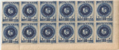 **Romania, LP 202/1946, Congresul ARLUS, bloc de 8, MNH foto