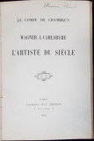 L&#039;ARTISTE DU SIECLE de WAGNER CARLSRUHE - PARIS, 1898
