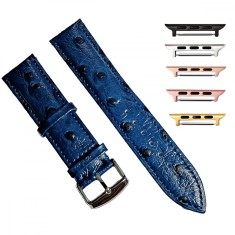 Curea din piele, compatibila Apple Watch 9|8|7|6|5|4|3|2|1 Series, 41mm|40mm|38mm, culoare
