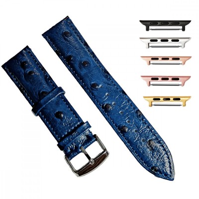 Curea din piele, compatibila Apple Watch 9|8|7|6|5|4|3|2|1 Series, 41mm|40mm|38mm, culoare foto