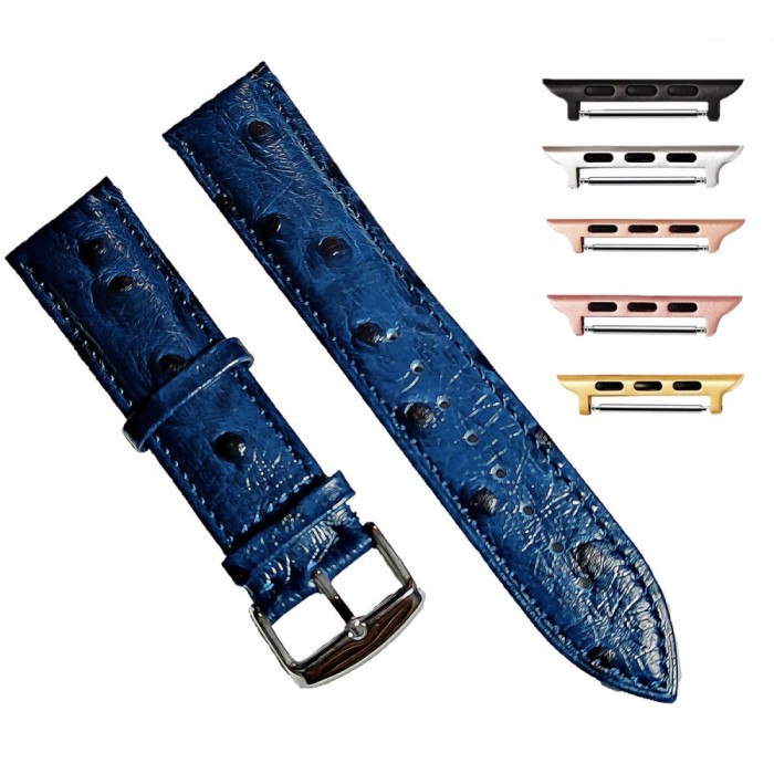 Curea din piele, compatibila Apple Watch 9|8|7|6|5|4|3|2|1 Series, 41mm|40mm|38mm, culoare
