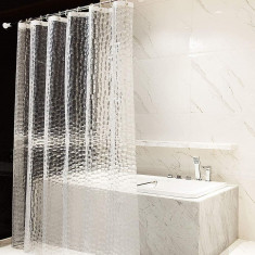 Căptușeală de perdea de duș Oaki transparentă 72 x 78 inch Perdele de baie trans