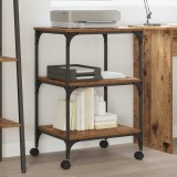 vidaXL Suport pentru imprimantă Lemn Vechi 50 x 41 x 75 cm 882998