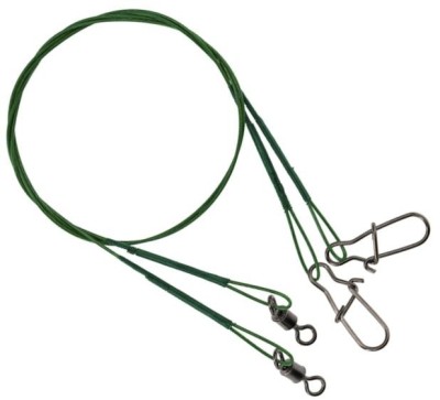 Strune MIKADO Zg11-056 Agrafa Safety Snap Green, 10kg, 25cm, 1buc foto