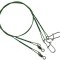 Strune MIKADO Zg11-056 Agrafa Safety Snap Green, 10kg, 25cm, 1buc