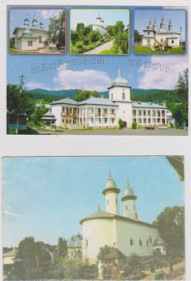 LOT 3 CARTI POSTALE MANASTIREA VARATEC SEC XIX / MOLDOVA foto