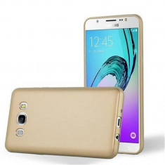 Husa Telefon Silicon Samsung Galaxy J7 2016 j710 Gold foto