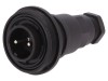 Conector Circular Mufă Tată 2 Pin Filet Exterior