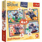 PUZZLE 4IN1 DISNEY LILO SI STITCH VACANTA IN HAWAII SuperHeroes ToysZone