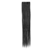 Suvită de păr cu clips, Neagră, 55 cm, CMCLASS