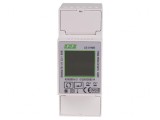 Contor Digital 1-Fază LCD pentru Șină DIN