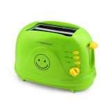 Prajitor de paine EKT003, 750 W, 2 felii, Oprire automata, Verde, ESPERANZA