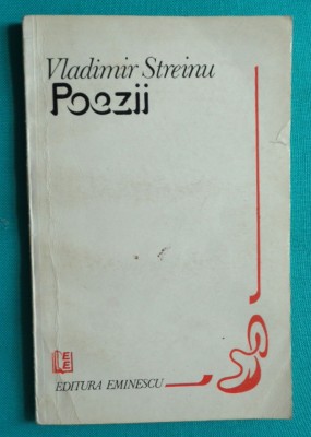 Vladimir Streinu &amp;ndash; Poezii ( prima editie ) foto