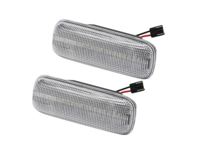 Set lampa semnalizare laterala MERCEDES Clasa ML (W163), 02.1998-2003, dynamic indicator; LED; fumuriu; TUNING, foto