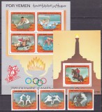 Yemen de Sud 1983 sport Olimpiada MI 348-355 serie + 2 blocuri MNH