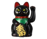 Cumpara ieftin Pisica norocoasa Feng Shui,din plastic,aduce noroc si bogatie - Negru