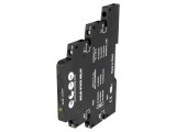 Releu Intermediar SPST-NO 10-32VDC 8A pentru Șină DIN