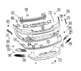 Bara fata DODGE JOURNEY (JC), 09.2007-2011, vopsibil (negrunduit); cu locas pt spalator