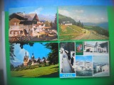 HOPCT LOT 3236 - IP- - 4 CARTI POSTALE-SINAIA-JUD PRAHOVA-CIRCULATE, Circulata, Printata