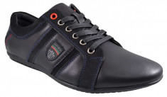 Pantofi Casual Barbatesti negri Moneymaker - MM foto