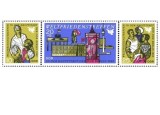 DDR 1969 - Intalnirea pt pace mondiala la Berlin, triptic neuzat