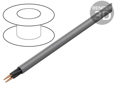 Cablu &amp;Ouml;LFLEX Classic 415 CP 4x0,5mm2 Gri 300V 500V foto