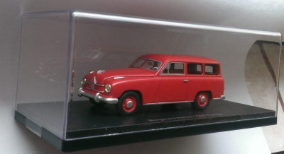 Macheta Borgward Hansa 1500 Kombi 1950 - NEO Models 1/43 foto