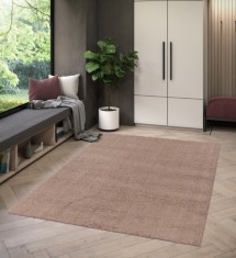 Covor Premium Belgian Model Denton 71181-088, Marime 140 x 200 cm, Maro, Inaltime Fir 12 mm, Antialergic, Polipropilena, Living, Dormitor, Sufragerie, foto