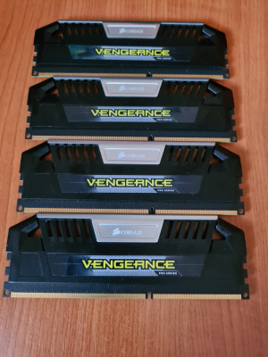 Kit memorii 16gb ddr3 (4x4gb) Corsair vengeance la 2133mhz foto