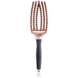 Olivia Garden Fingerbrush Trinity perie de tip paletă Rose Gold 1 buc