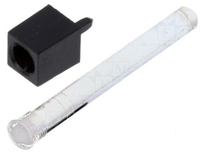 Tub LED rotund &amp;Oslash;3,6mm convex IP67 foto