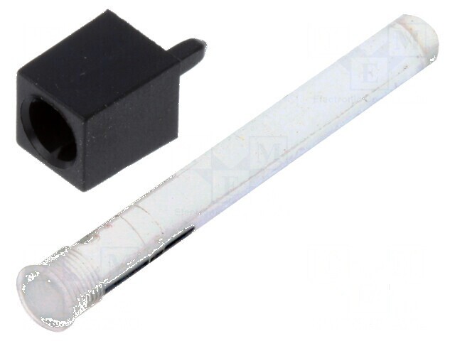 Tub LED rotund &Oslash;3,6mm convex IP67