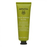 Masca pentru exfoliere profunda cu extract de masline, 50 ml, Apivita