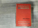 Dictionar roman-german,german-roman de Maria Iliescu,Al.Roman