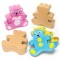 Set 4 cutiute din carton de decorat ursuleti