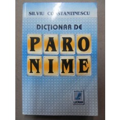 DICTIONAR DE PARONIME-SILVIU CONSTANTINESCU