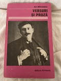 Versuri şi proză - Ion Minulescu - ed. Eminescu, Bucuresti - 1986