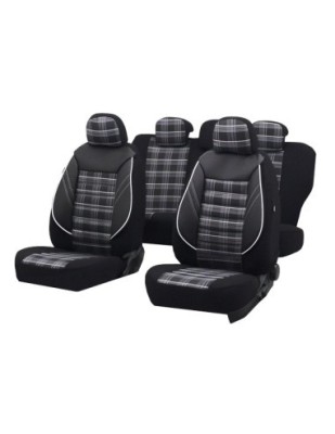 Set Huse Scaun Sport Negru-Gri , Universale, Umbrella foto