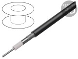 Cablu coaxial RG59 1x20AWG PVC negru 305m CPR Eca