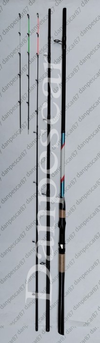 Lanseta fibra de carbon PRO FL ROYAL X Feeder 3,90 metri Actiune:60-180gr