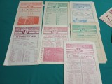 LOT 7 PROGRAME FOTBAL PETROLUL PLOIEȘTI * ANII 1980 * 4 4 4/5