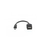 Cablu Adaptor OTG Well USB Mama - Mini USB Tata, 8cm. Cablu Date Tableta, Casa Marcat