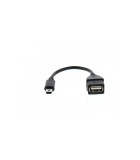 Cablu adaptor OTG USB mama - mini USB tata cablu 8cm Well