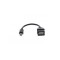 Cablu adaptor OTG USB mama - mini USB tata cablu 8cm Well