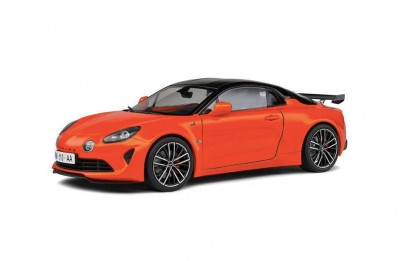 Macheta auto Renault Alpine A110 S Orange Fire 2022, 1:18 Solido foto