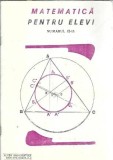 Cumpara ieftin Matematica pentru elevi, numarul 12-13 - Vasile Popa