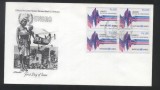 UN Geneva 1979 UNDRO Mi.82 x 4 FDC UN.085
