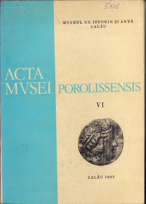 HST C3714 Acta Musei Porolissensis, VI/1982 foto