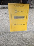 Caiet Service radio Royal S 734 T